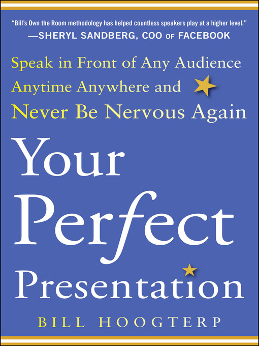 Title details for Your Perfect Presentation by Bill Hoogterp - Wait list